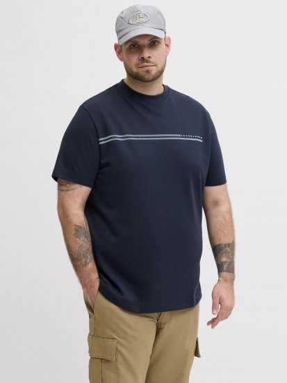 Jack & Jones Cofusion T-shirt Marinblå - T-shirts - Stora T-shirts - 2XL-14XL