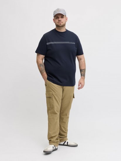 Jack & Jones Cofusion T-shirt Marinblå - T-shirts - Stora T-shirts - 2XL-14XL