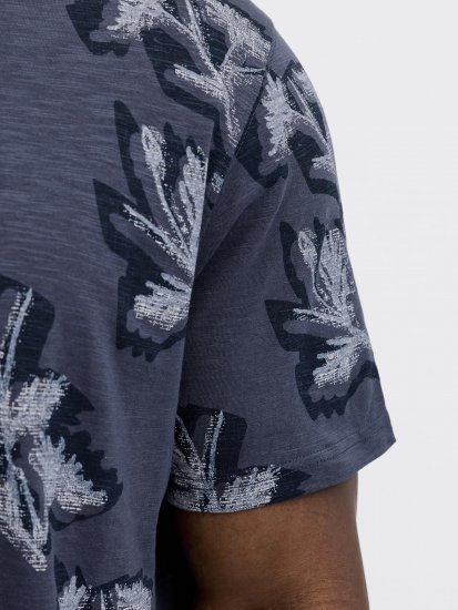 Jack & Jones Montauk T-Shirt Blue - T-shirts - Stora T-shirts - 2XL-14XL