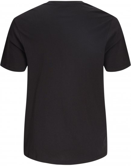 Jack & Jones Blaneo Short Sleeve T-shirt Black - T-shirts - Stora T-shirts - 2XL-14XL