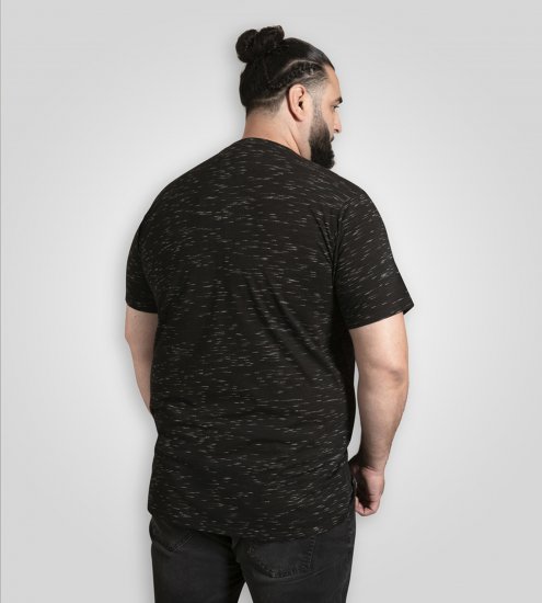 D555 Official Elvis Presley Printed T-Shirt Black - T-shirts med tryck i stora storlekar - T-shirts med tryck i stora storlekar