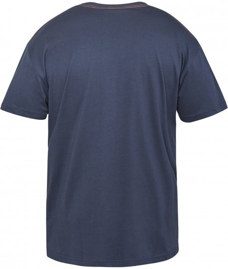 North Latitude 61121 T-Shirt med Tryck Marinblå - T-shirts - Stora T-shirts - 2XL-14XL