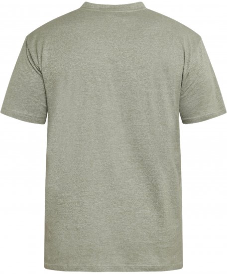 North Latitude 61124 Randig T-Shirt Olivgrön - T-shirts - Stora T-shirts - 2XL-14XL