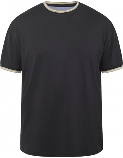 North Latitude 61125 Superflex Piké T-Shirt Svart - T-shirts - Stora T-shirts - 2XL-14XL