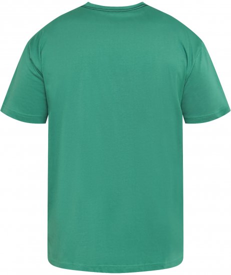 North Latitude 61135 T-Shirt med Tryck Grön - T-shirts - Stora T-shirts - 2XL-14XL