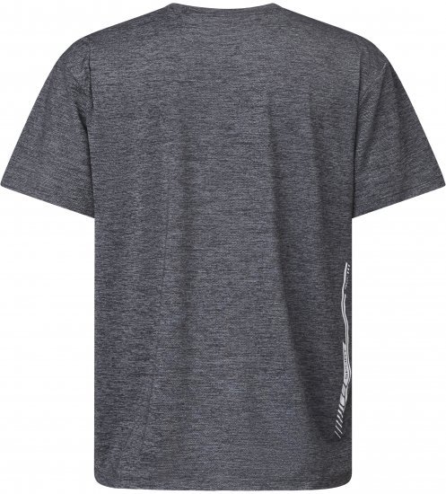 North Latitude 61160 Cool Effect T-Shirt Gråmelerad - T-shirts - Stora T-shirts - 2XL-14XL