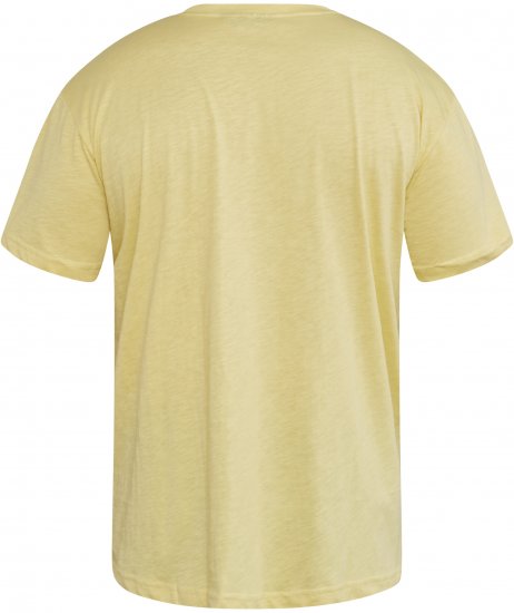 North Latitude 61316 T-Shirt med Tryck Gul - T-shirts - Stora T-shirts - 2XL-14XL