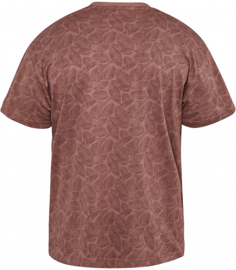 North Latitude 61318 T-Shirt med Heltäckande Tryck Konjaksbrun - T-shirts - Stora T-shirts - 2XL-14XL
