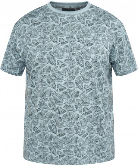 North Latitude 61318 T-Shirt med Heltäckande Tryck Blå - T-shirts - Stora T-shirts - 2XL-14XL