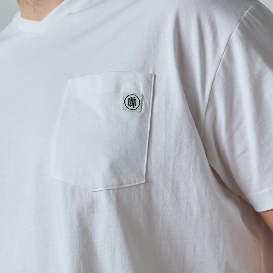 North Latitude 61322 V-ringad T-Shirt Vit - T-shirts - Stora T-shirts - 2XL-14XL