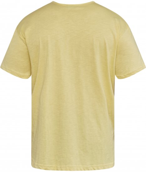 North Latitude 61335 T-Shirt med Tryck Ljusgul - T-shirts - Stora T-shirts - 2XL-14XL