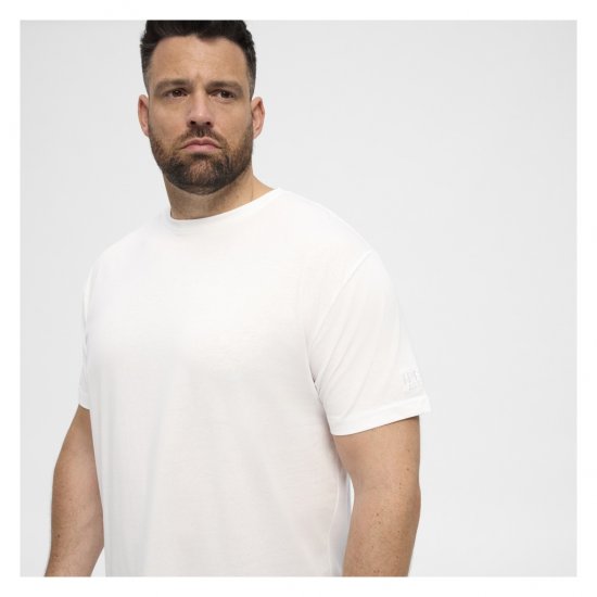 North Latitude T-Shirt O-Neck White - T-shirts - Stora T-shirts - 2XL-14XL