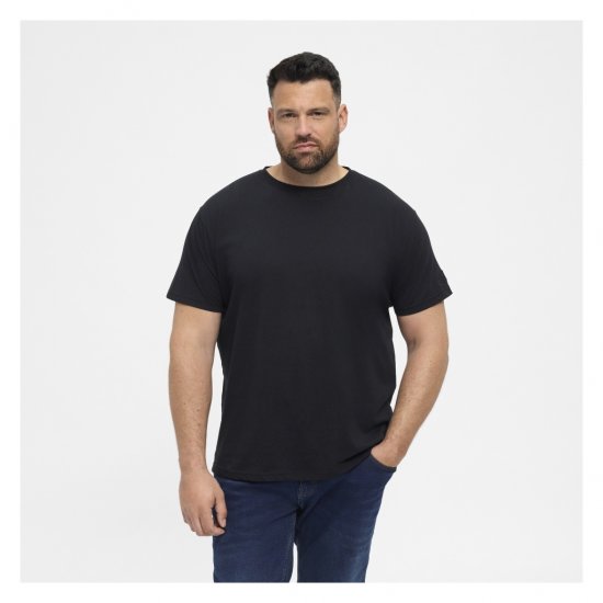 North Latitude T-Shirt O-Neck Black - T-shirts - Stora T-shirts - 2XL-14XL