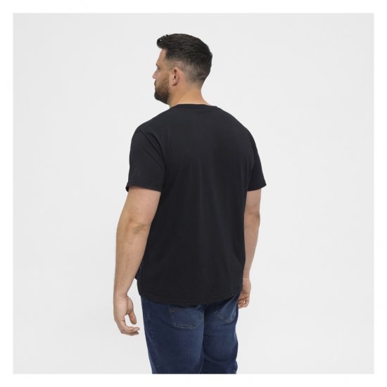 North Latitude T-Shirt O-Neck Black - T-shirts - Stora T-shirts - 2XL-14XL