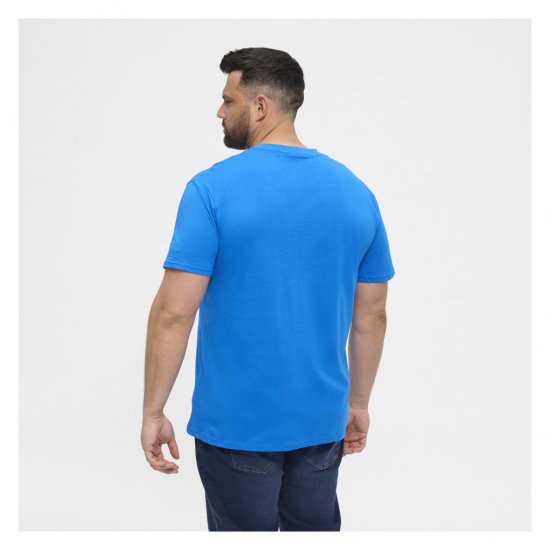 North Latitude T-Shirt O-Neck Cobolt Blue - T-shirts - Stora T-shirts - 2XL-14XL