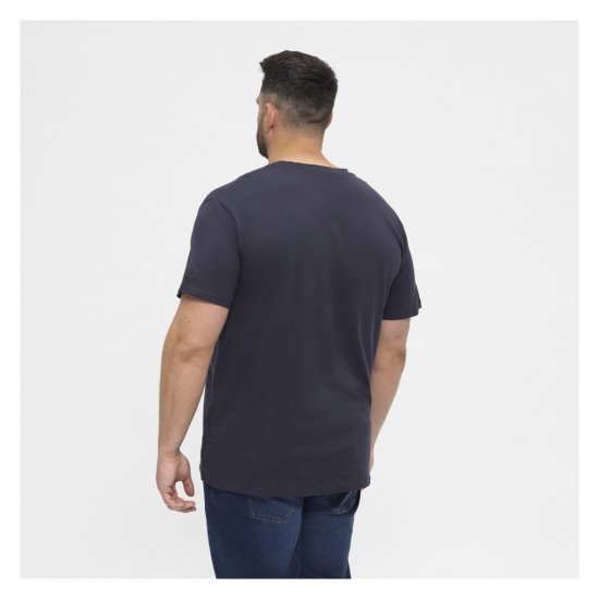 North Latitude T-Shirt O-Neck Navy Blue - T-shirts - Stora T-shirts - 2XL-14XL
