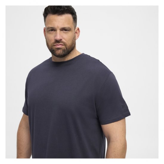 North Latitude T-Shirt O-Neck Navy Blue - T-shirts - Stora T-shirts - 2XL-14XL