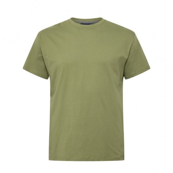 North Latitude T-Shirt O-Neck Olive Green - T-shirts - Stora T-shirts - 2XL-14XL
