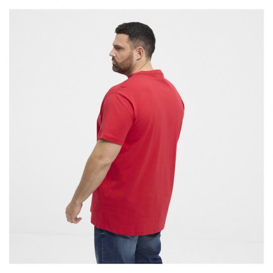 North Latitude Logo T-Shirt Red - T-shirts - Stora T-shirts - 2XL-14XL