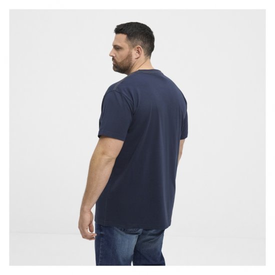 North Latitude Logo T-Shirt Navy - T-shirts - Stora T-shirts - 2XL-14XL