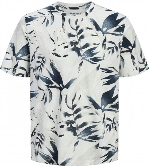 Jack & Jones Honolulu T-Shirt White - T-shirts - Stora T-shirts - 2XL-14XL