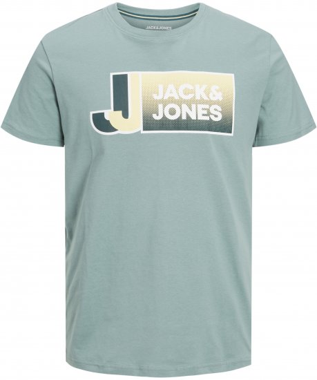 Jack & Jones Logan T-Shirt Grey - T-shirts - Stora T-shirts - 2XL-14XL