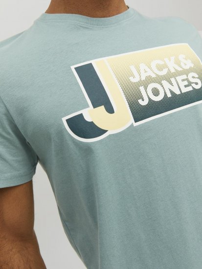 Jack & Jones Logan T-Shirt Grey - T-shirts - Stora T-shirts - 2XL-14XL