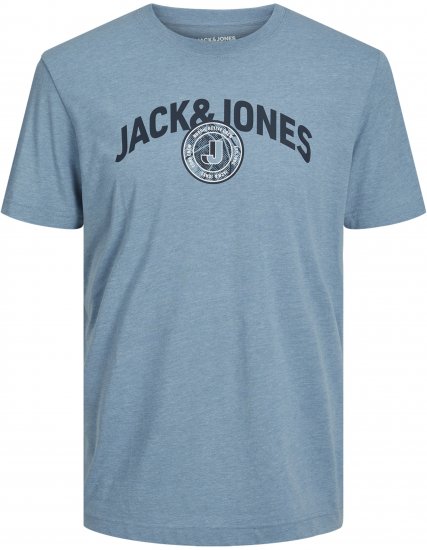 Jack & Jones Ounce Logo T-Shirt Turquoise - T-shirts - Stora T-shirts - 2XL-14XL