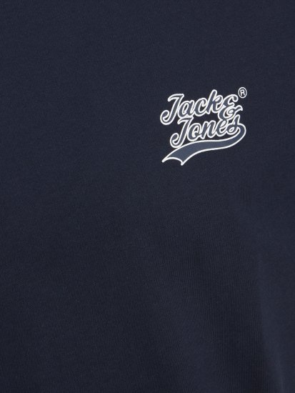 Jack & Jones Trevor T-Shirt Navy - T-shirts - Stora T-shirts - 2XL-14XL