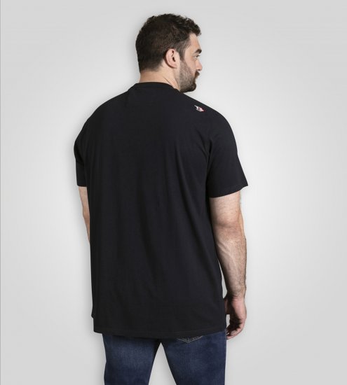 D555 Derby T-Shirt Rhythm and Rides Navy - T-shirts - Stora T-shirts - 2XL-14XL