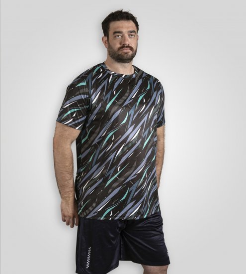 D555 Nottingham T-shirt Lightweight Black - T-shirts - Stora T-shirts - 2XL-14XL