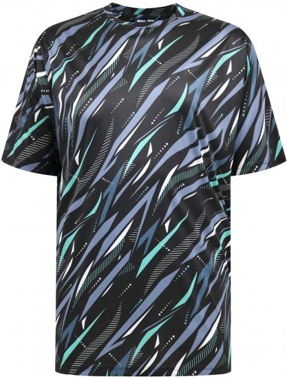 D555 Nottingham T-shirt Lightweight Black - T-shirts - Stora T-shirts - 2XL-14XL