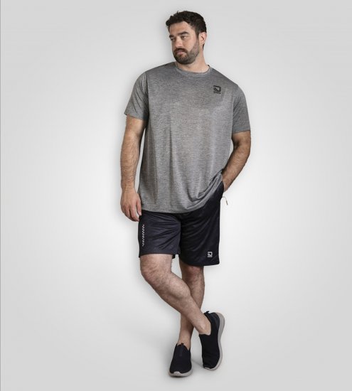 D555 Retford T-Shirt Lightweight Peach Finished Grey - T-shirts - Stora T-shirts - 2XL-14XL