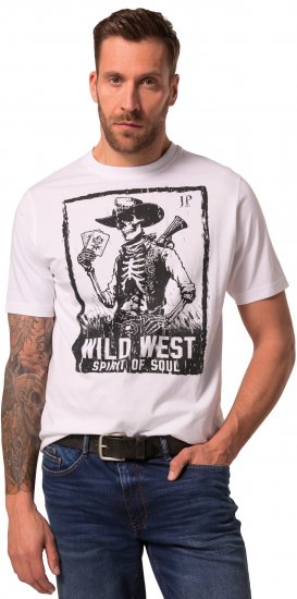 JP1880 T-Shirt 2-Pack Wild West Black And White - T-shirts - Stora T-shirts - 2XL-14XL