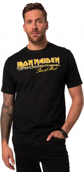 JP1880 Iron Maiden Piece Of Mind T-Shirt Black - Band T-shirts - 