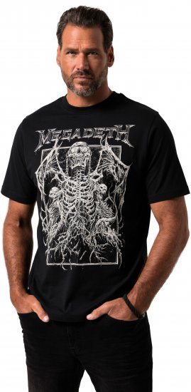JP1880 Megadeth T-shirt Black - Band T-shirts - 
