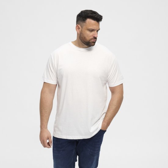 North Latitude T-Shirt O-Neck White TALL - TALL T-shirts - T-Shirts för Långa Män