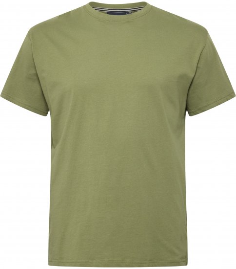 North Latitude T-Shirt O-Neck Olive Green TALL - TALL T-shirts - T-Shirts för Långa Män