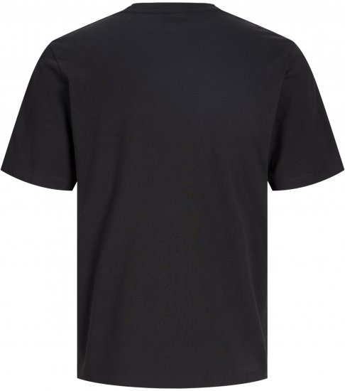 Jack & Jones Kevin T-Shirt Svart - T-shirts - Stora T-shirts - 2XL-14XL
