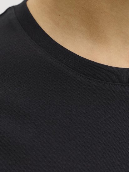 Jack & Jones Dover Denim O-Neck T-Shirt Black - T-shirts - Stora T-shirts - 2XL-14XL