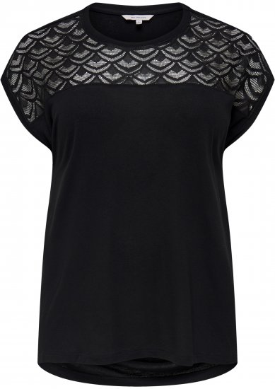 Only Carmakoma Flake Top Black - Toppar - 