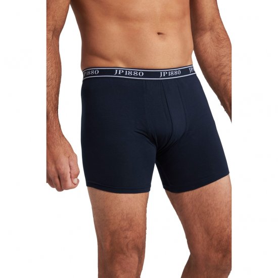 JP1880 Boxershorts FLEXNAMIC 2-Pack Dark Navy - Underkläder & badkläder - Stora underkläder för män