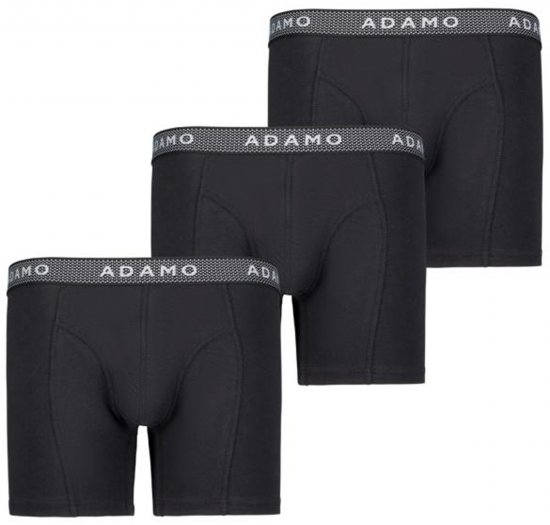 Adamo Jerry Maxi Boxers 702 Black 3-pack - Underkläder & badkläder - Stora underkläder för män