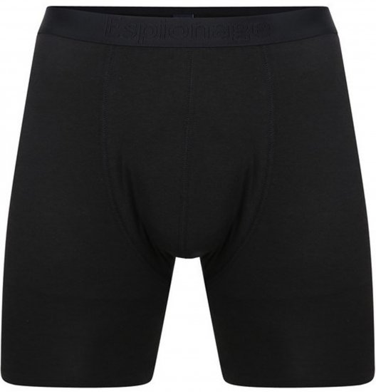 Espionage U010D Bamboo Trunks 2-Pack Black - Underkläder & badkläder - Stora underkläder för män