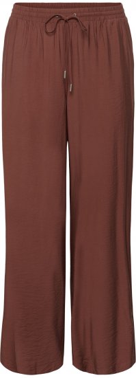 Kaffe Curve Emilia Wide Pants Henna Brown - Byxor - 