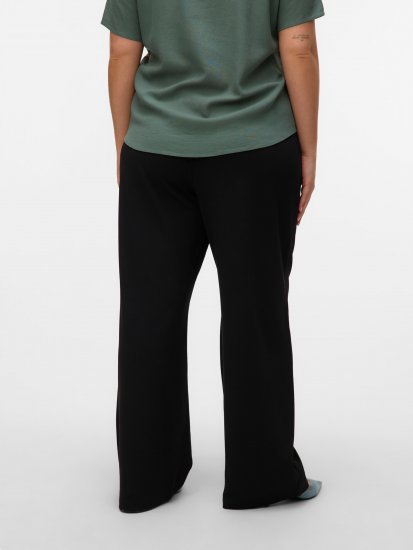 Vero Moda Berlin Zamira Wide Leg Pants Black - Byxor - 