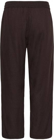 Kaffe Curve Mille Wide Pants Coffee Brown - Tygbyxor - 