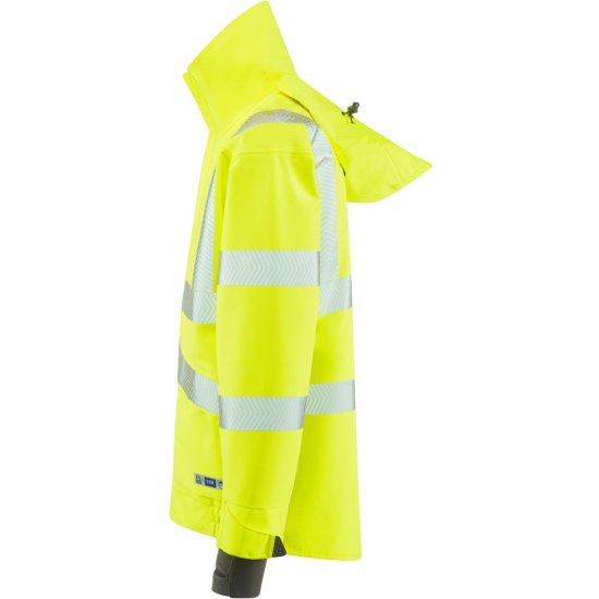 Leo Dartmoor Ecoviz 15K Performance+ Breathable Bomber Jacket Hi-Vis Yellow - Arbetskläder - Arbetskläder i stora storlekar