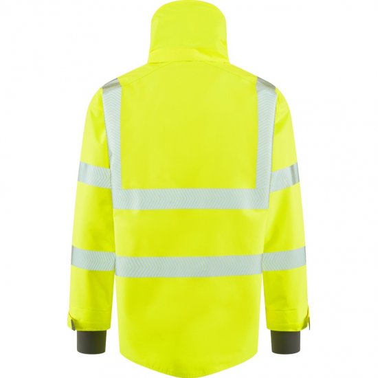 Leo Dartmoor Ecoviz 15K Performance+ Breathable Bomber Jacket Hi-Vis Yellow - Arbetskläder - Arbetskläder i stora storlekar