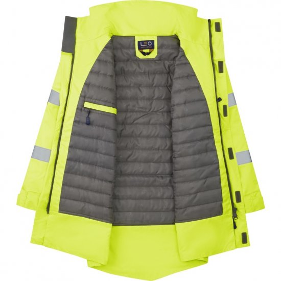 Leo Marwood EcoViz 4K Superior Baffle Lined Anorak - Arbetskläder - Arbetskläder i stora storlekar